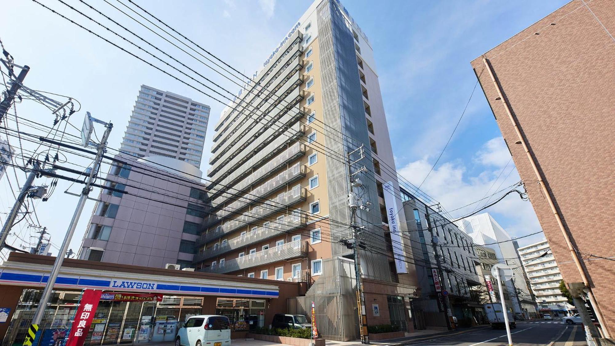 Toyoko Inn Hiroshima-Eki Shinkansen-Guchi No.2 Экстерьер фото